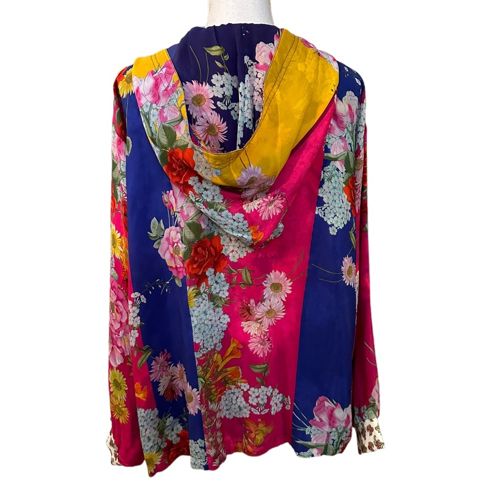NWOT Johnny Was Reversible Floral Jacket - Size L - Picture 4 of 12